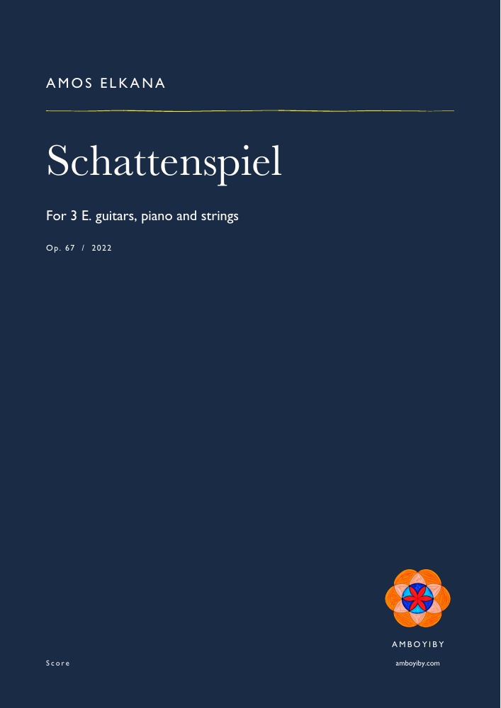 Schattenspiel · Op. 67