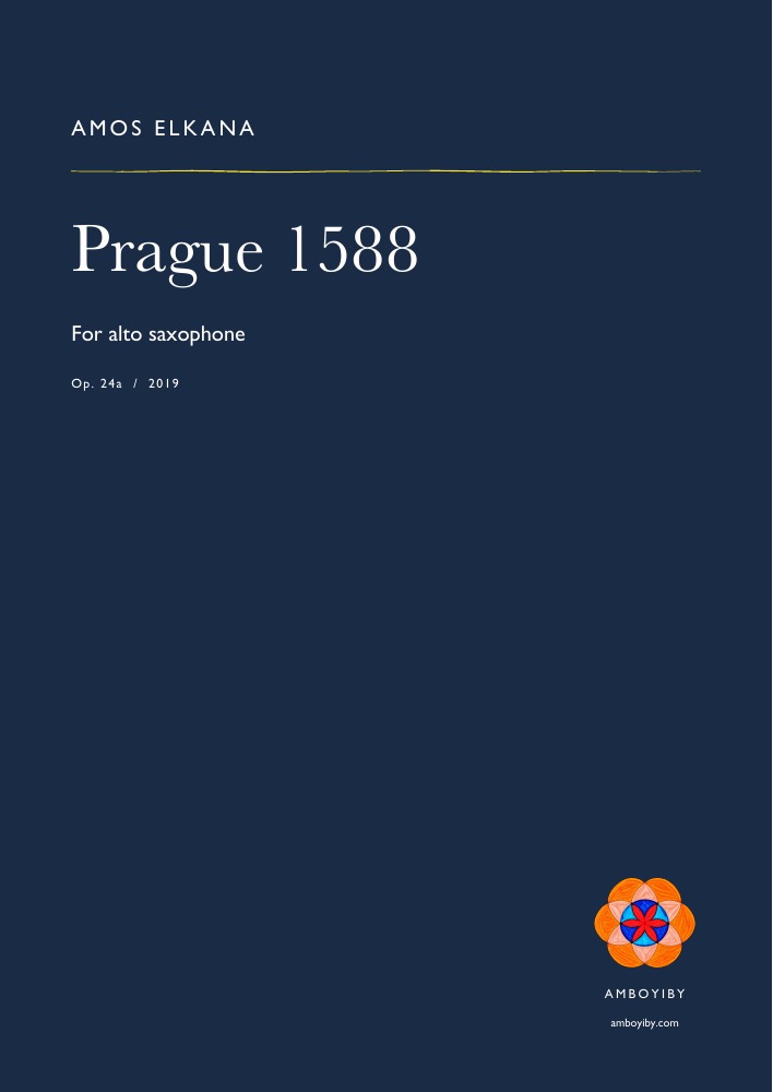Prague 1588 · Op. 24a