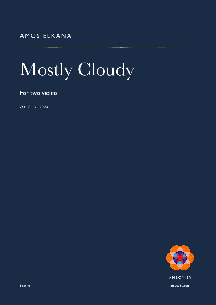 Mostly Cloudy · Op. 71