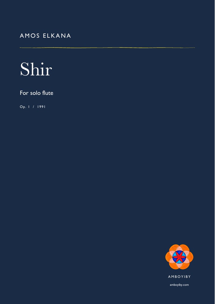 Shir · Op. 1
