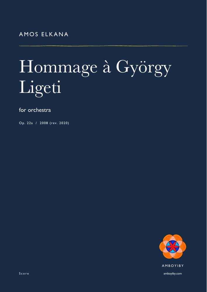 Hommage à György Ligeti · Op. 22a